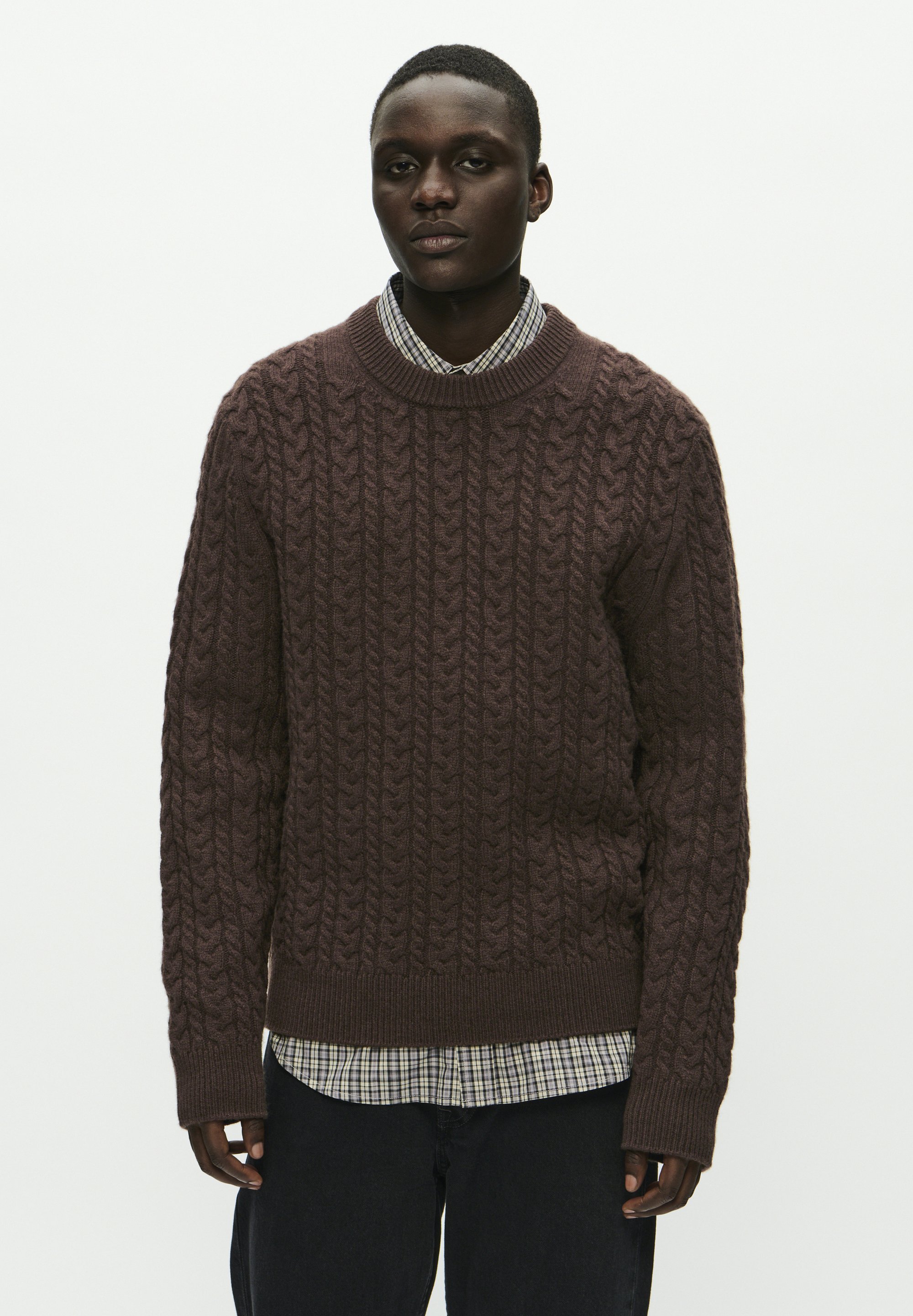 WOOD WOOD CREW NECK - Pullover - delicioso