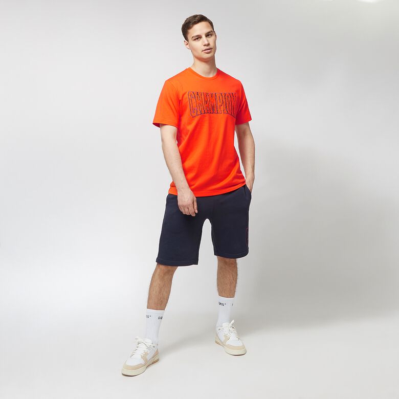 T-shirt girocollo con scritta 