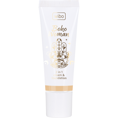 Wibo Boho Woman 2-i-1 ansiktskräm och foundation 25g