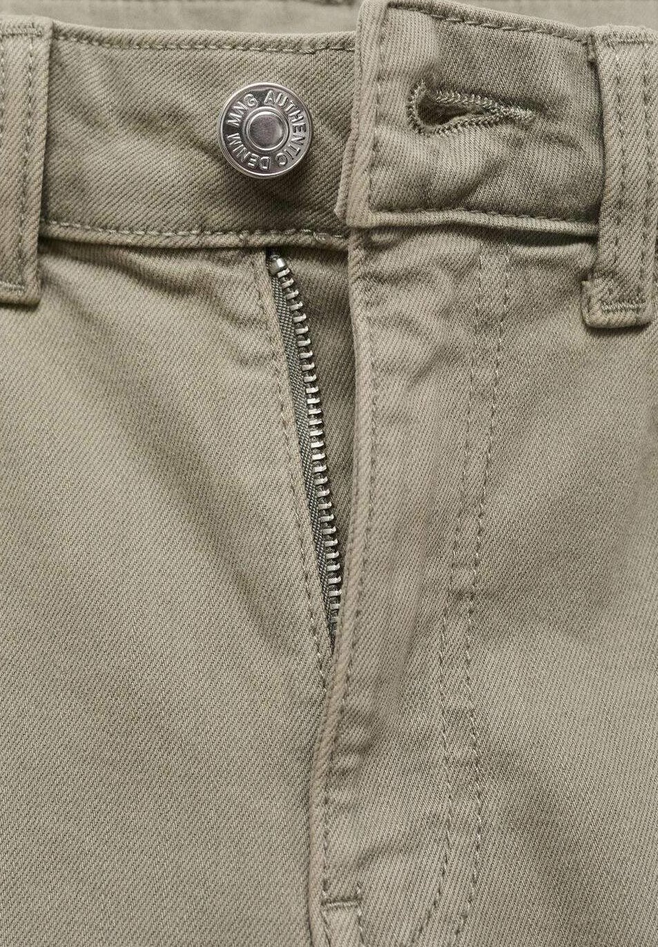 Mango Kids TEEN - laienevad teksad - khaki