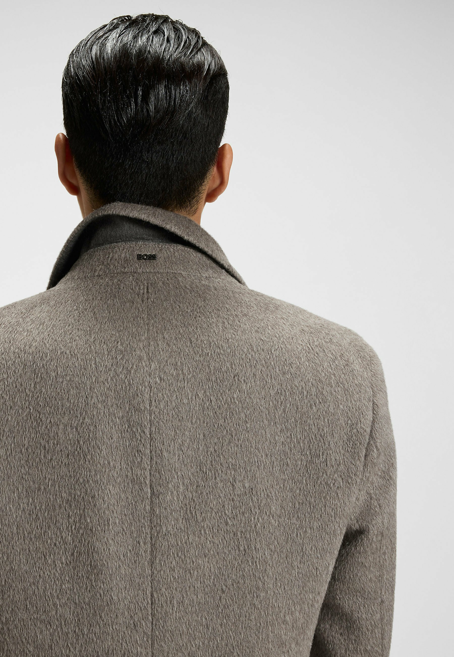 BOSS Classic Mantel - Khaki zwei