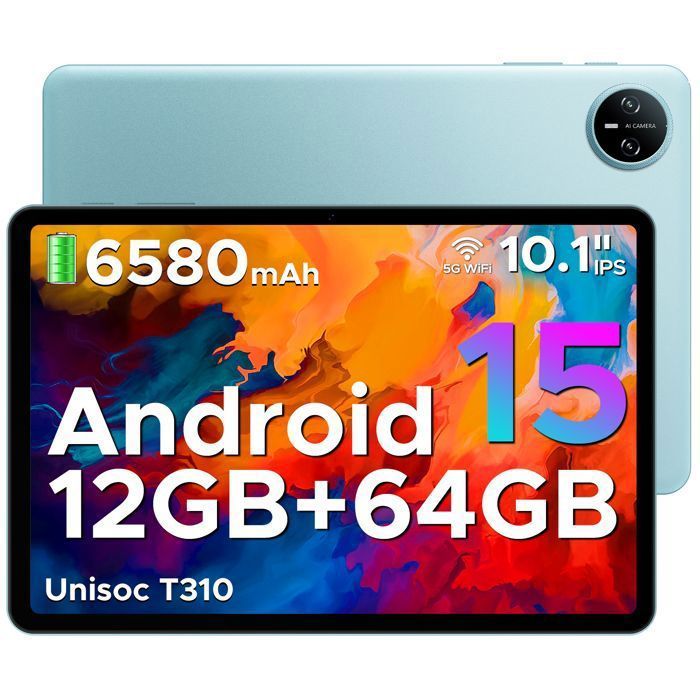 DOOGEE TAB A9 Tablette Tactile - Android 16 Gemini AI, Écran 10.1