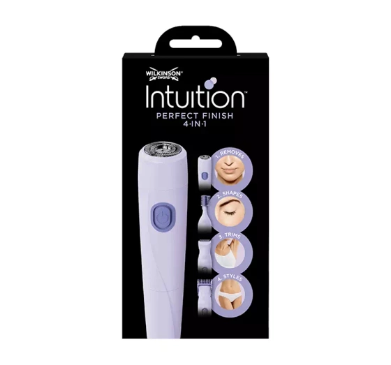 Wilkinson Sword Intuition 4in1 Perfect Finish maszynka do depilacji z wymiennymi końcówkami 1szt