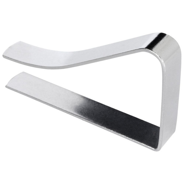 Klips do obrusu uchwyt klamra do stołu metalowy 1 szt.