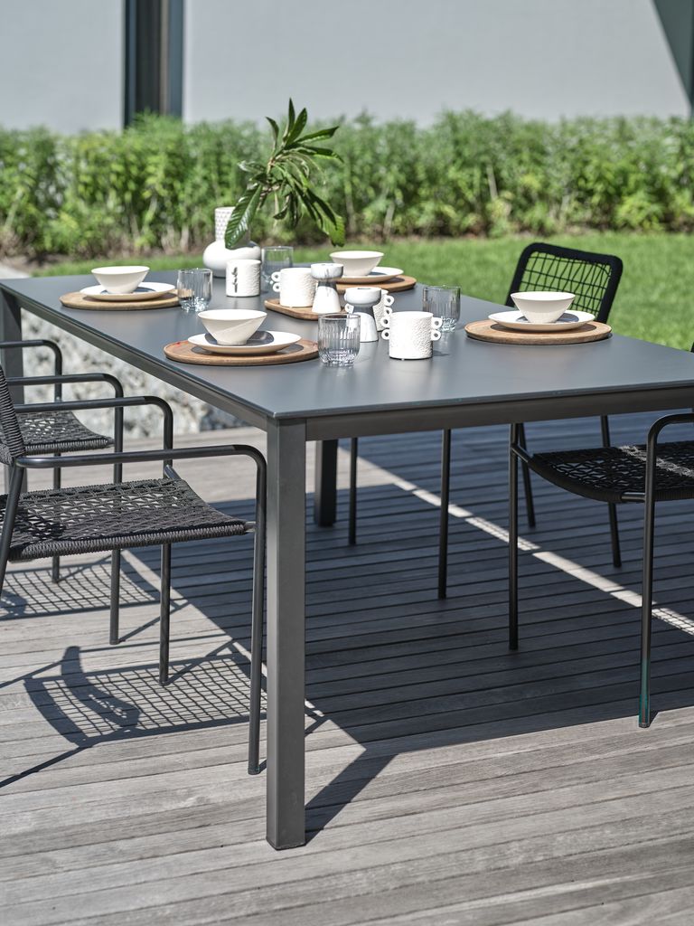 LANGET LANGET vrtni stol S95xD207 crn