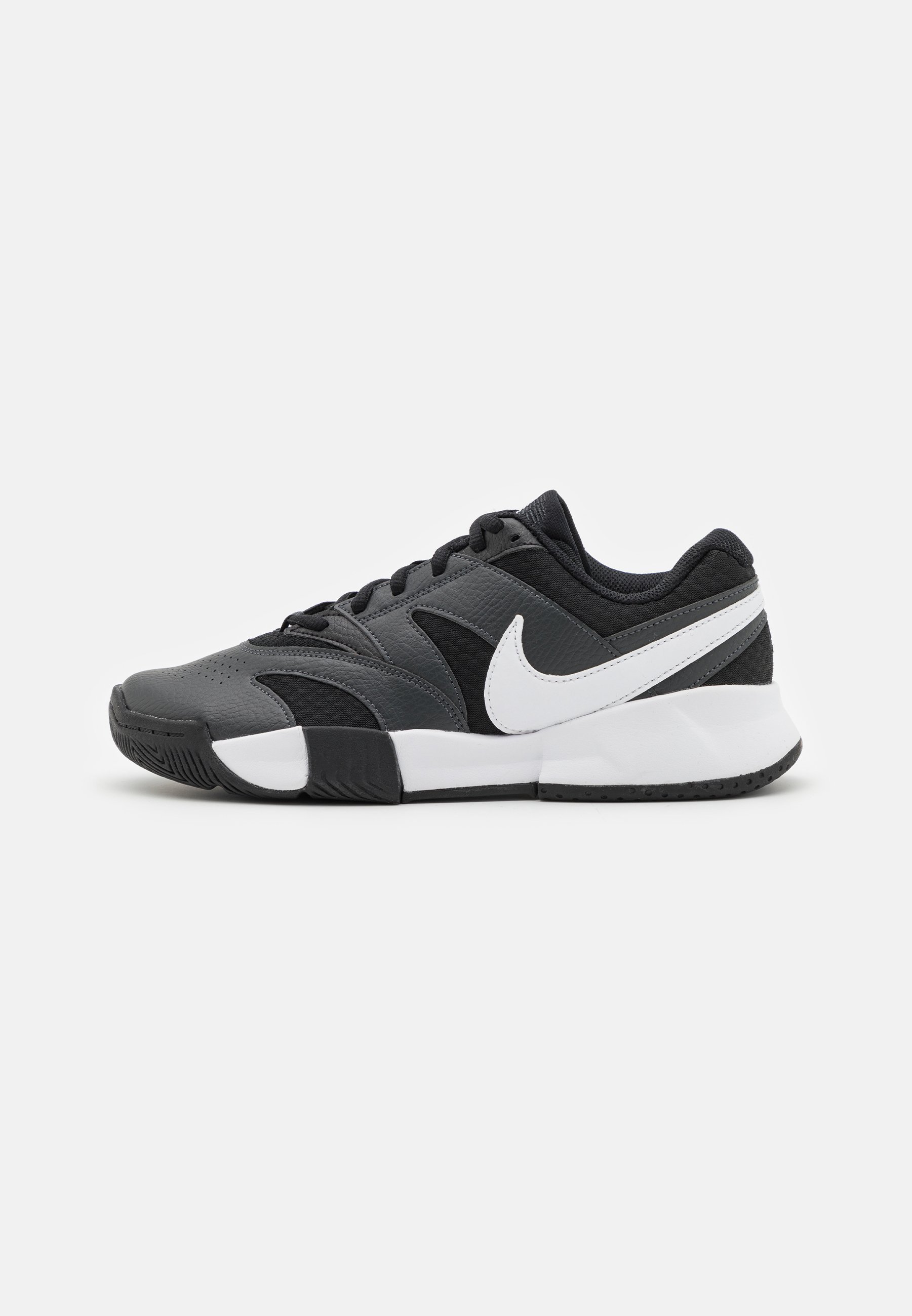 Nike Performance COURT LITE 4 - Mitmeväljaku tennisejalatsid - must/valge/antratsiithall