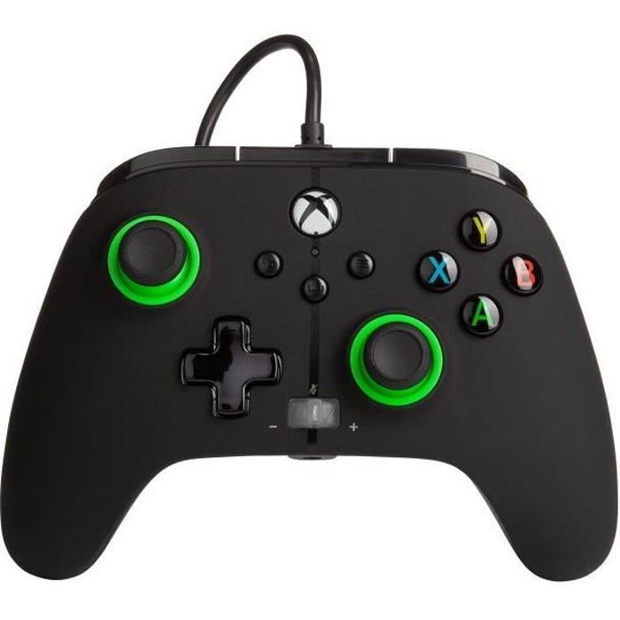 Controle com fio - Detalhes em preto - Xbox Series X / PC
