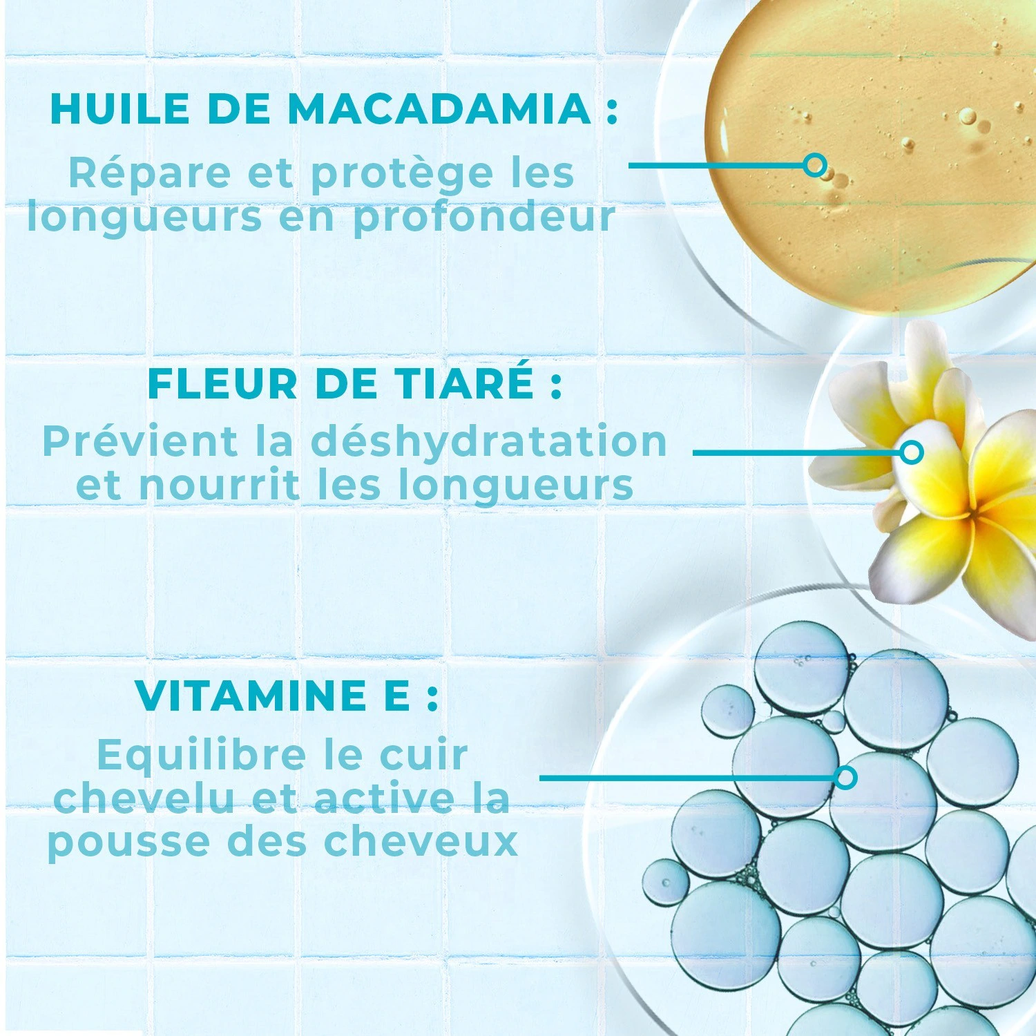 Energie Fruit masque 2 en 1 hydratant sans silicone - cheveux secs & abimes - monoï et huile de macadamia bio