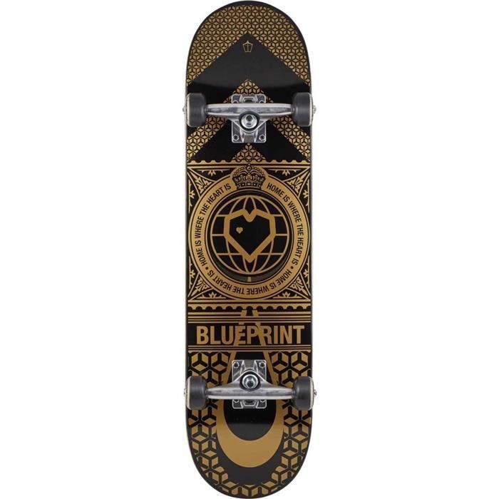Skateboard - BLUEPRINT - Home Heart - 8.125 inches - Unisex - Urban Use