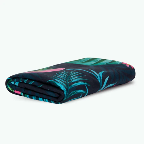 Cabaia La Perle - Serviette microfibre rectangulaire bleu