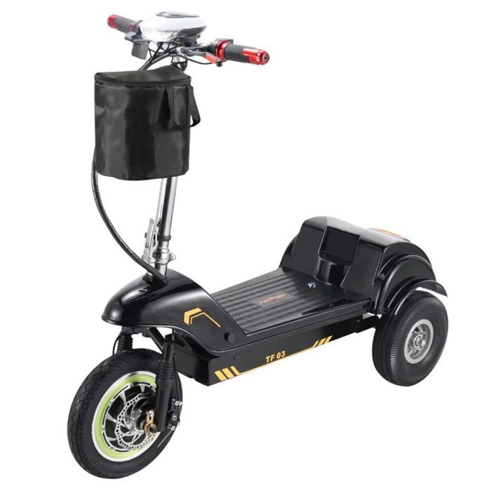 TWOFISH TF03 elektrische scooter met afneembaar zadel - 350W motor - 48V 15Ah accu - 12-inch voorband, 10-inch achterband