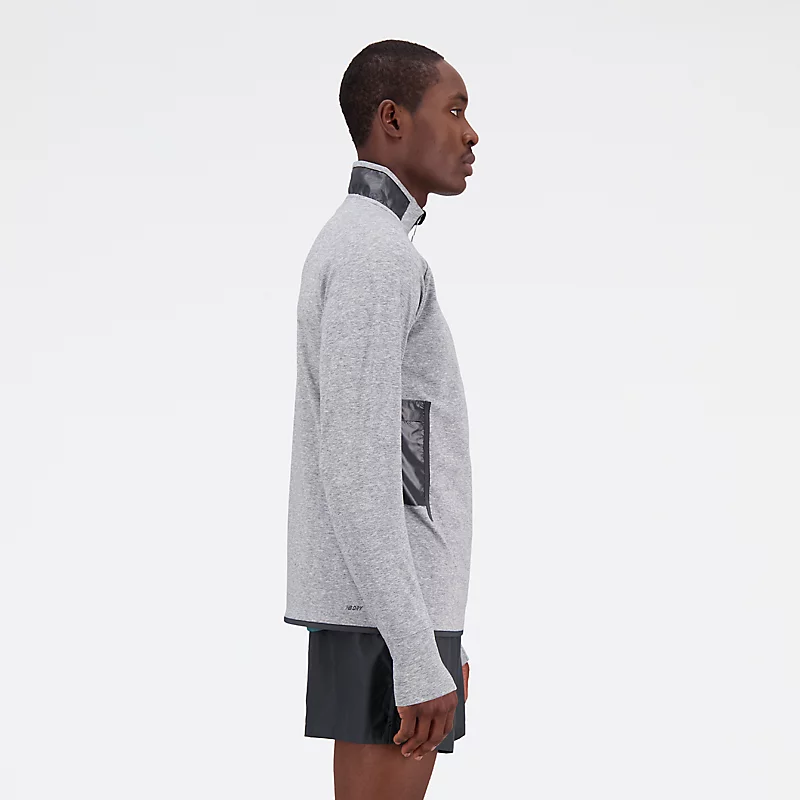 Impact Run AT 1/2 Zip Heren Hardloopschoen - SPINNEX GRIJS