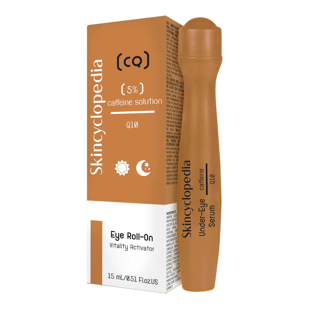 Skincyclopedia Kofeina + Q10 Roll-on serum pod oczy 15ml