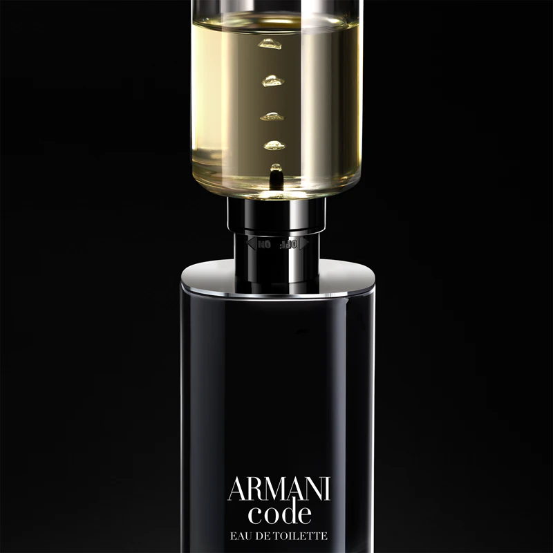 Toaletná voda Armani Code s plniteľným flakónom pre mužov
