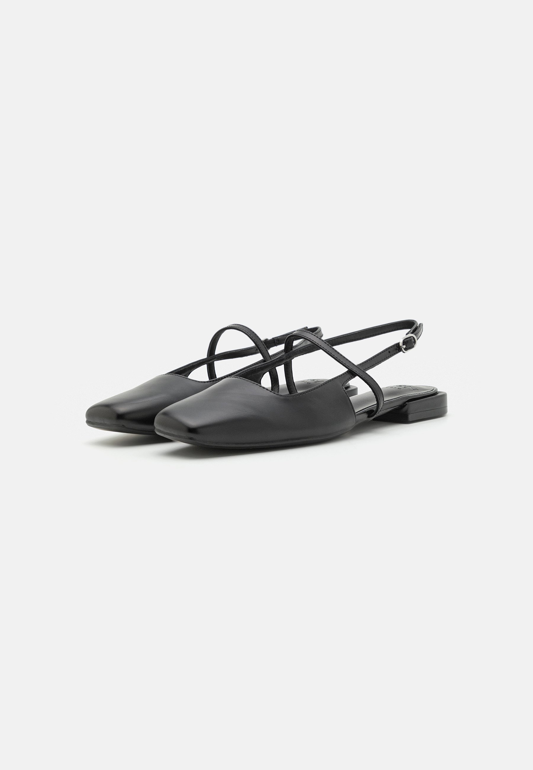Zign Studio LEDER - Slingback-Ballerinas - schwarz