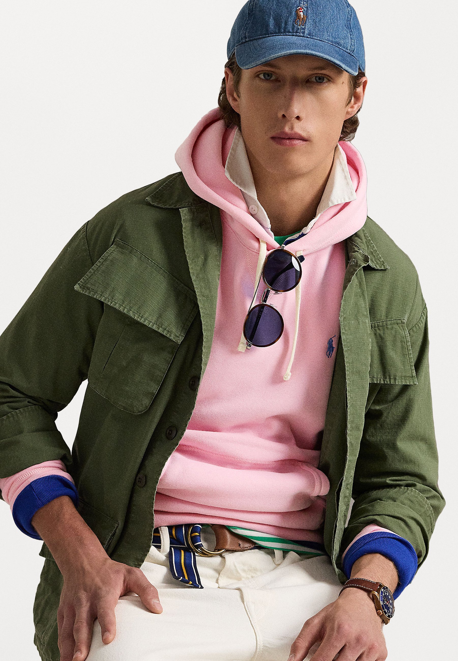 Polo Ralph Lauren THE RL HOODIE - Hoodie - Karamellrosa