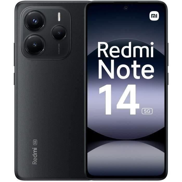 XIAOMI - Redmi Note 14 5G - 8GB + 256GB - Negro Medianoche (2025) - Reacondicionado - Muy buen estado