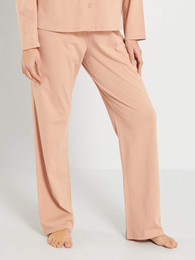Pijama de malha - 2 peças - ROSA