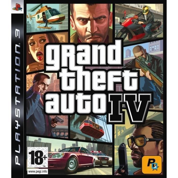 GTA IV para PS3 / Jogo para Console PS3