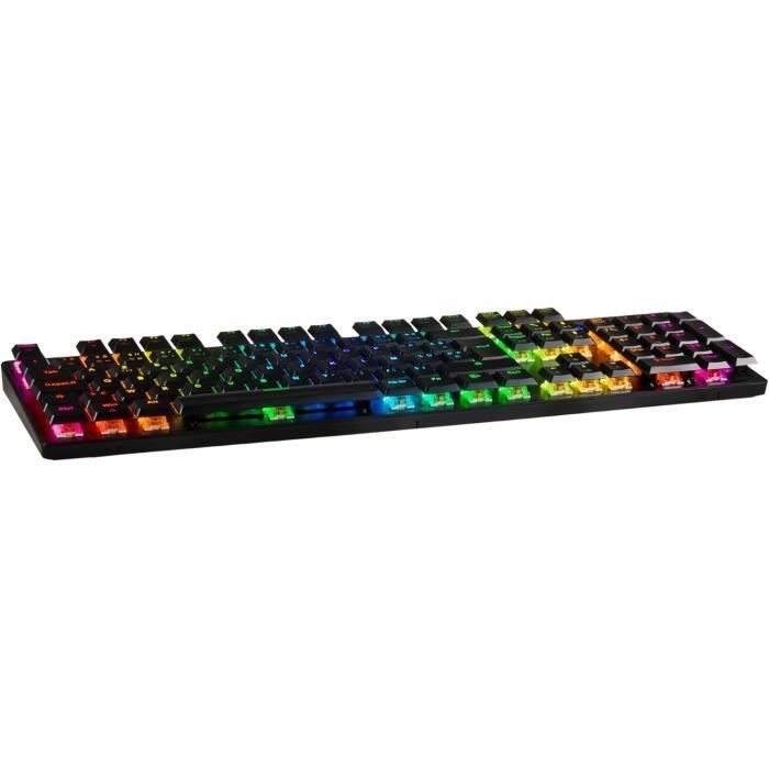 Gaming Keyboard - ONLAN - CA-290 - Mechanical Switches - Red Switches - RGB Backlit - Anti-Ghosting