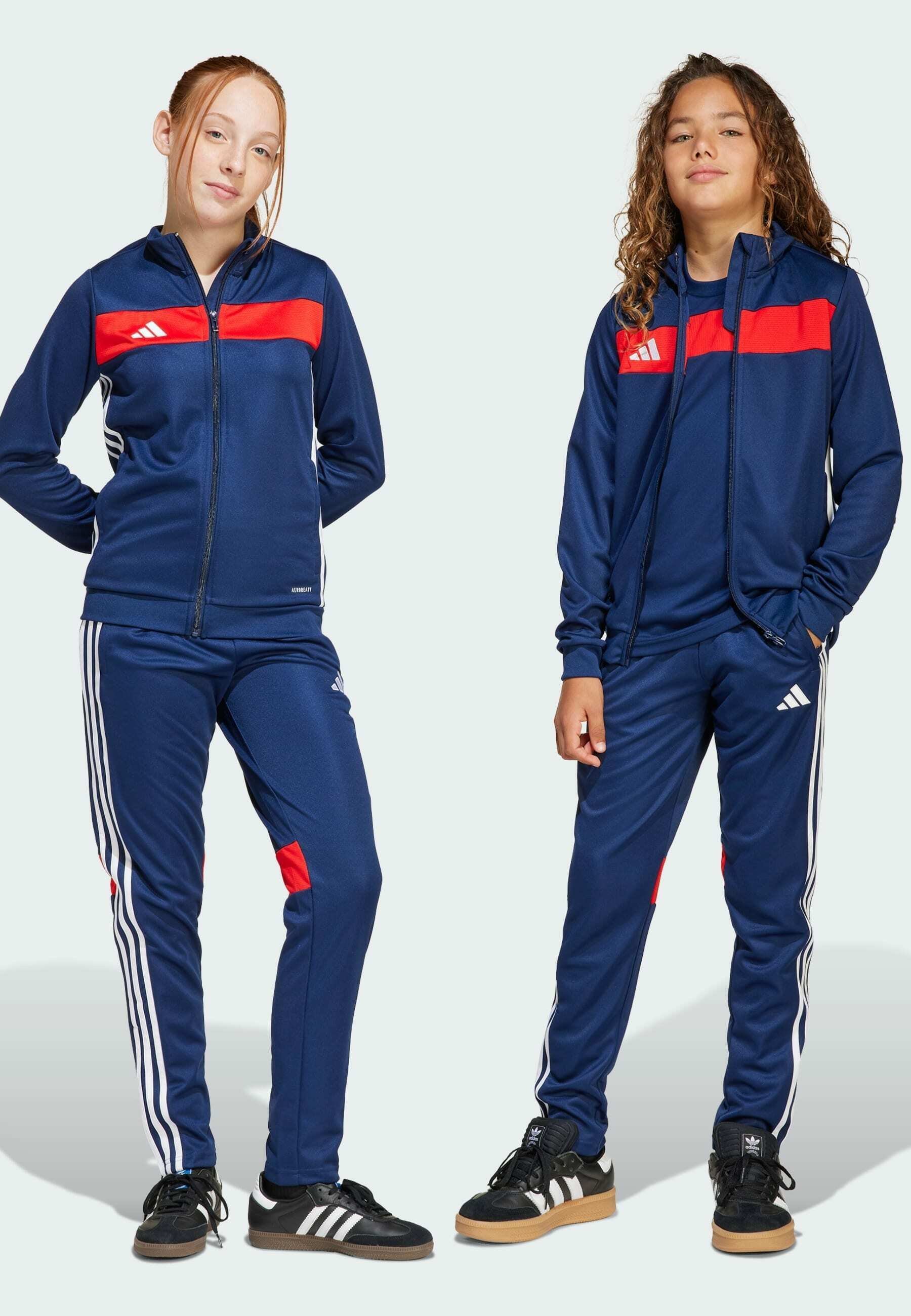 adidas Performance TIRO25 ESSENTIALS SET - Trainingspak - team marineblauw rood