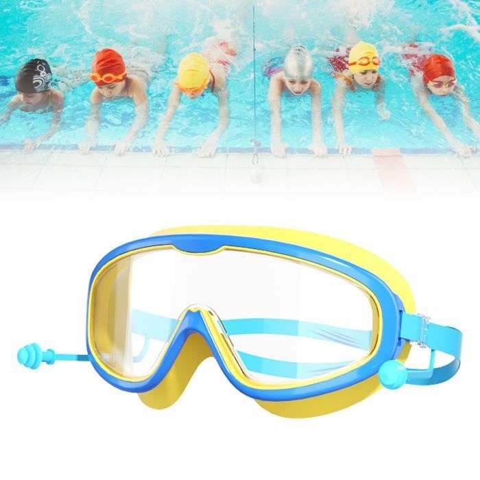 Schwimmbrille - V GEBY - Kindermodell - Antibeschlag - Großer Rahmen - Wasserdicht