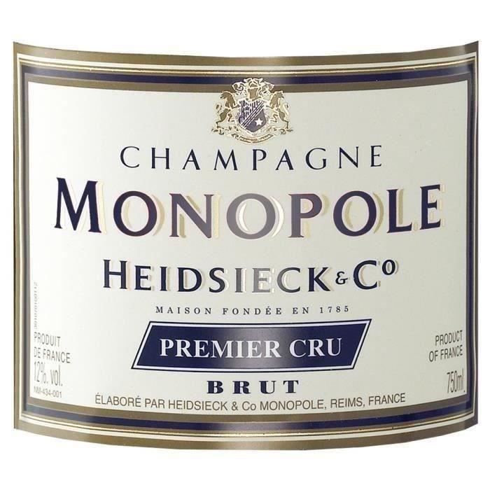 Koop er 4, krijg er 2 gratis - Heidsieck Monopole Premier Cru Champagne