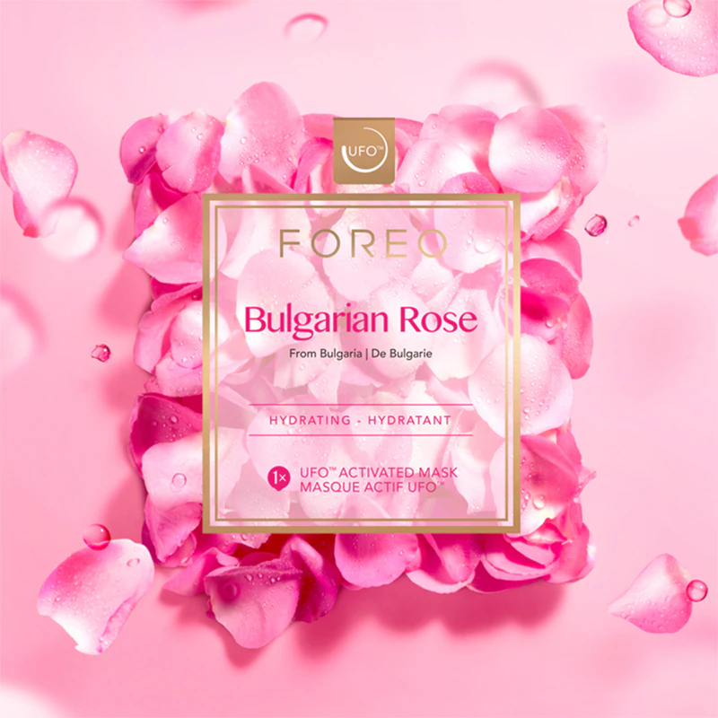 Máscara Hidratante de Rosa Búlgara FOREO UFO™