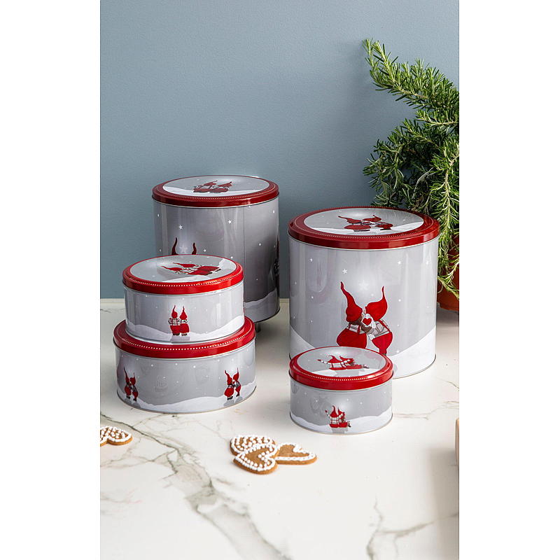 Köksbakask med 3 st, med julmotiv