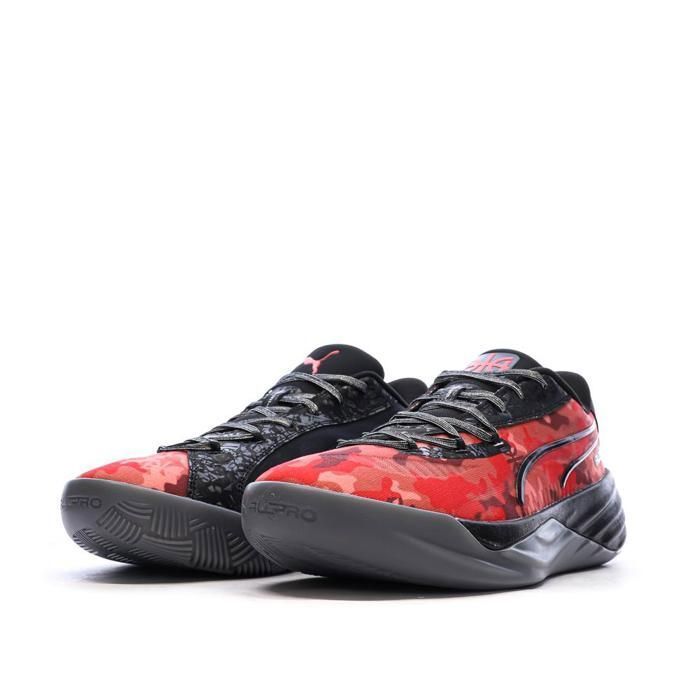 Scarpe da basket da uomo Puma All Pro Nitro, nere/rosse