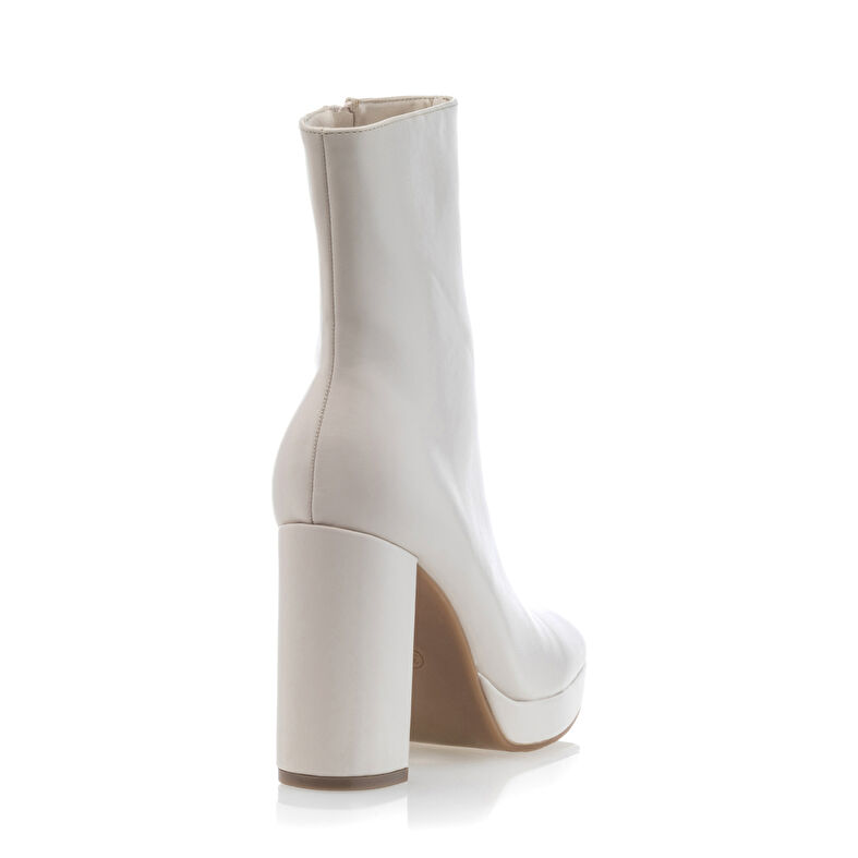 Botas beige para mujer / Botines