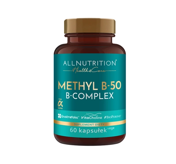 Allnutrition Methyl B-50 B-Complex suplement diety 60 kapsułek