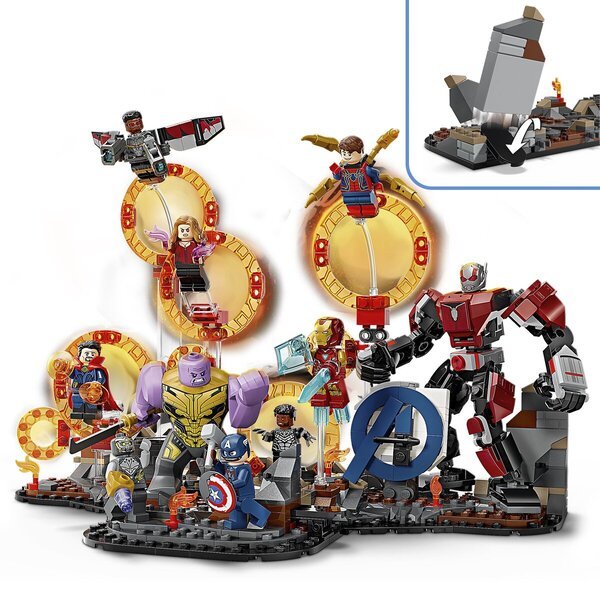 LEGO Marvel 76323 Maščevalci: Končna igra - Zadnja bitka