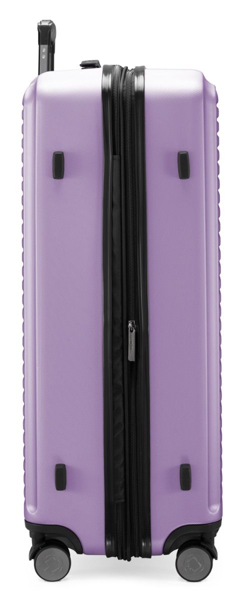 MITTE - Stor resväska, hårt skal, matt, XXL-förlängning, TSA, 77 cm, 127 liter