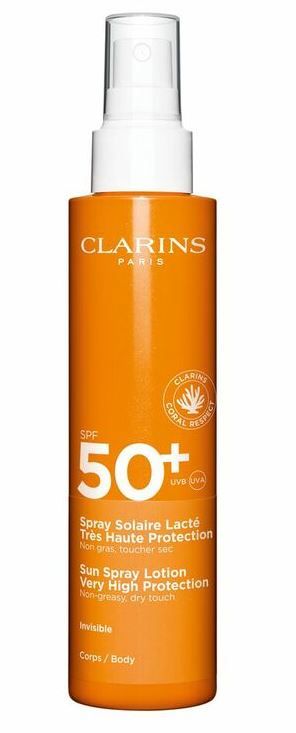 Piena krāsas saules aizsargsprejs ar ļoti augstu aizsardzības līmeni SPF 50 Sejas aizsardzība