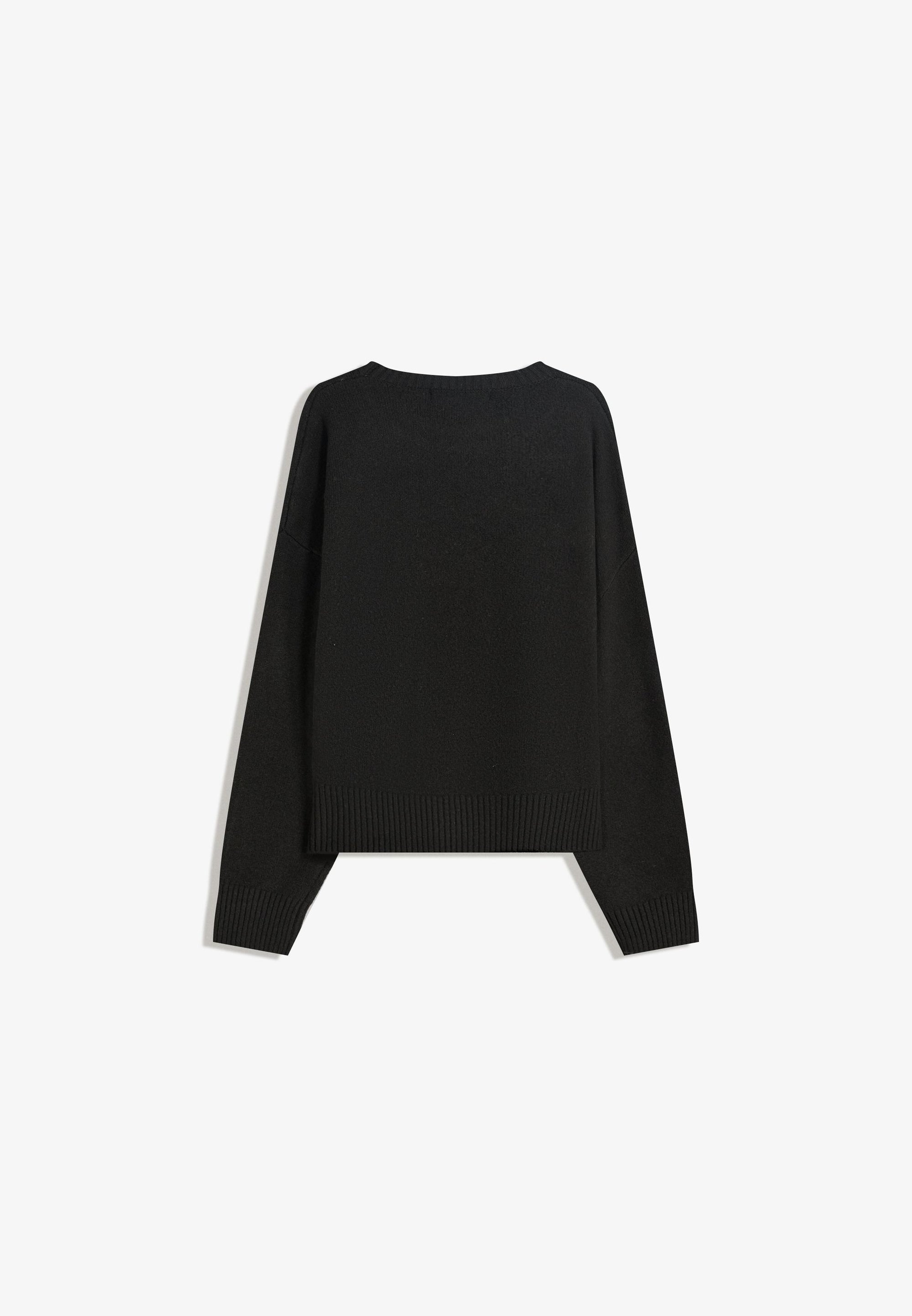 Bershka Jumper - czarny