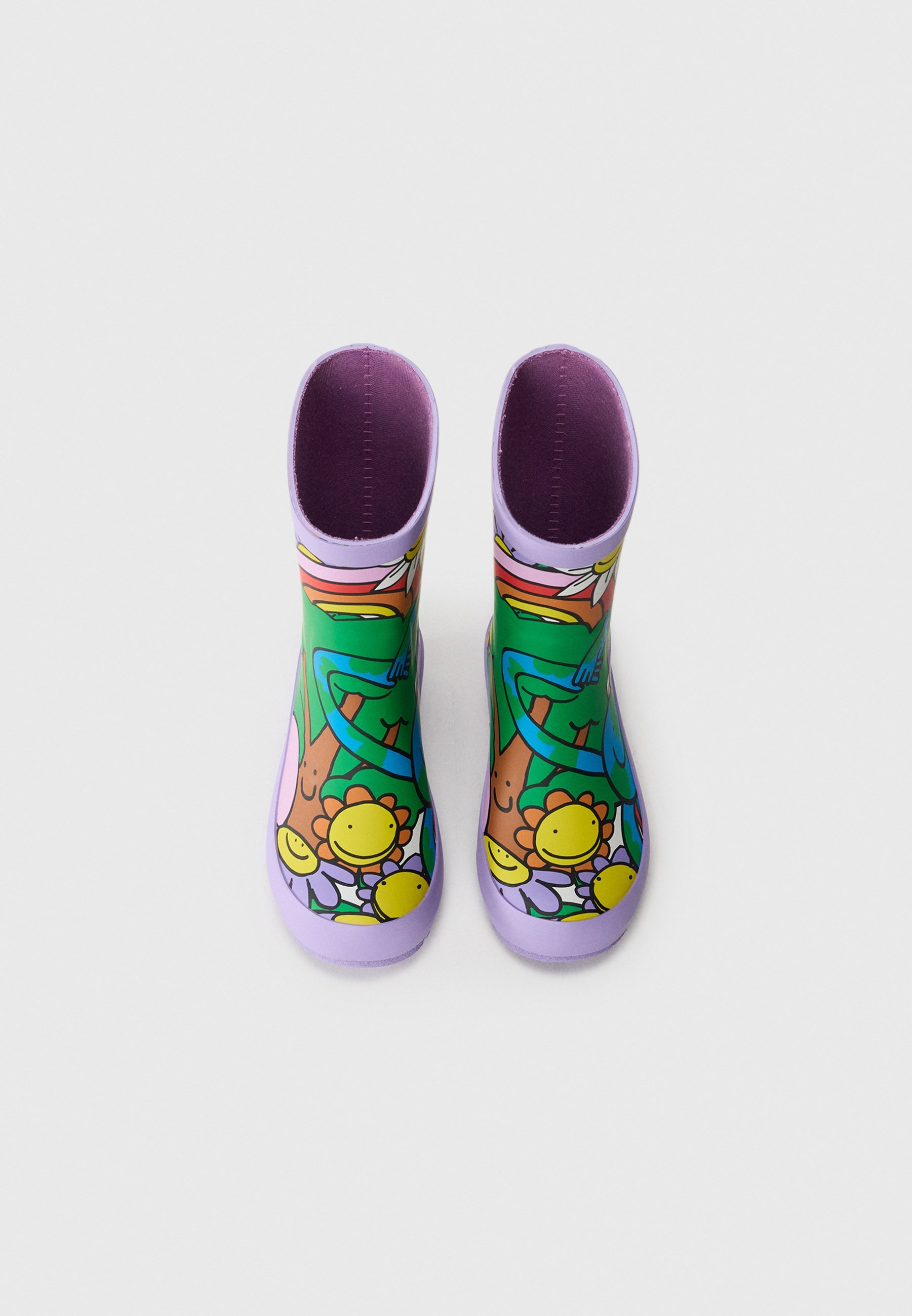 Botas de borracha infantis Stella McCartney - multicoloridas