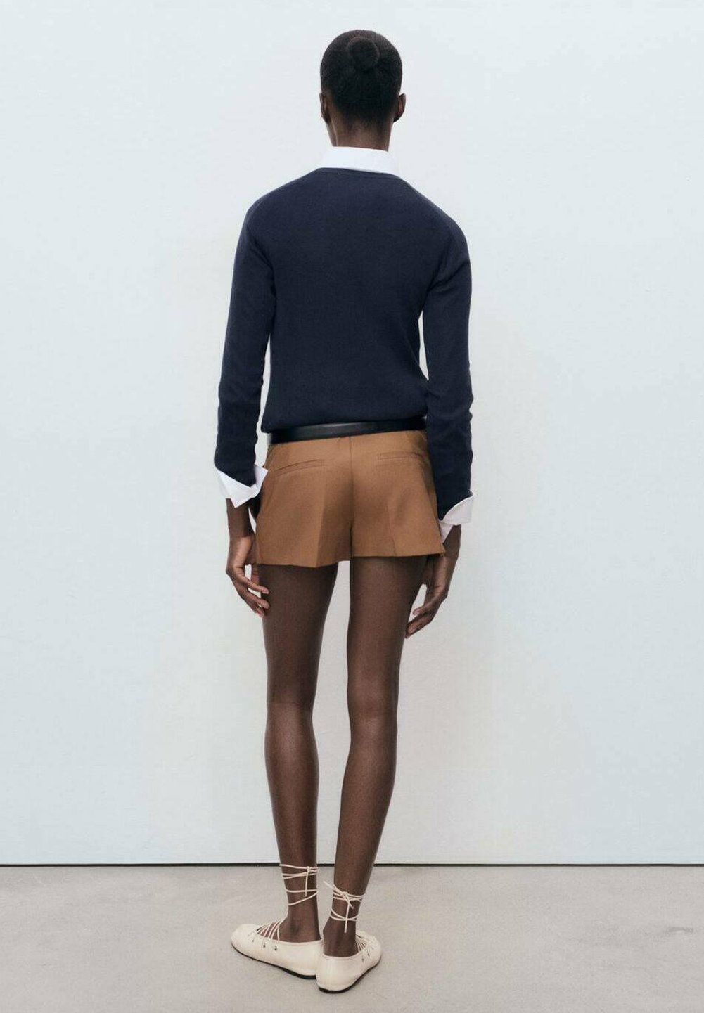 Mango Jumper - ciemnoniebieski