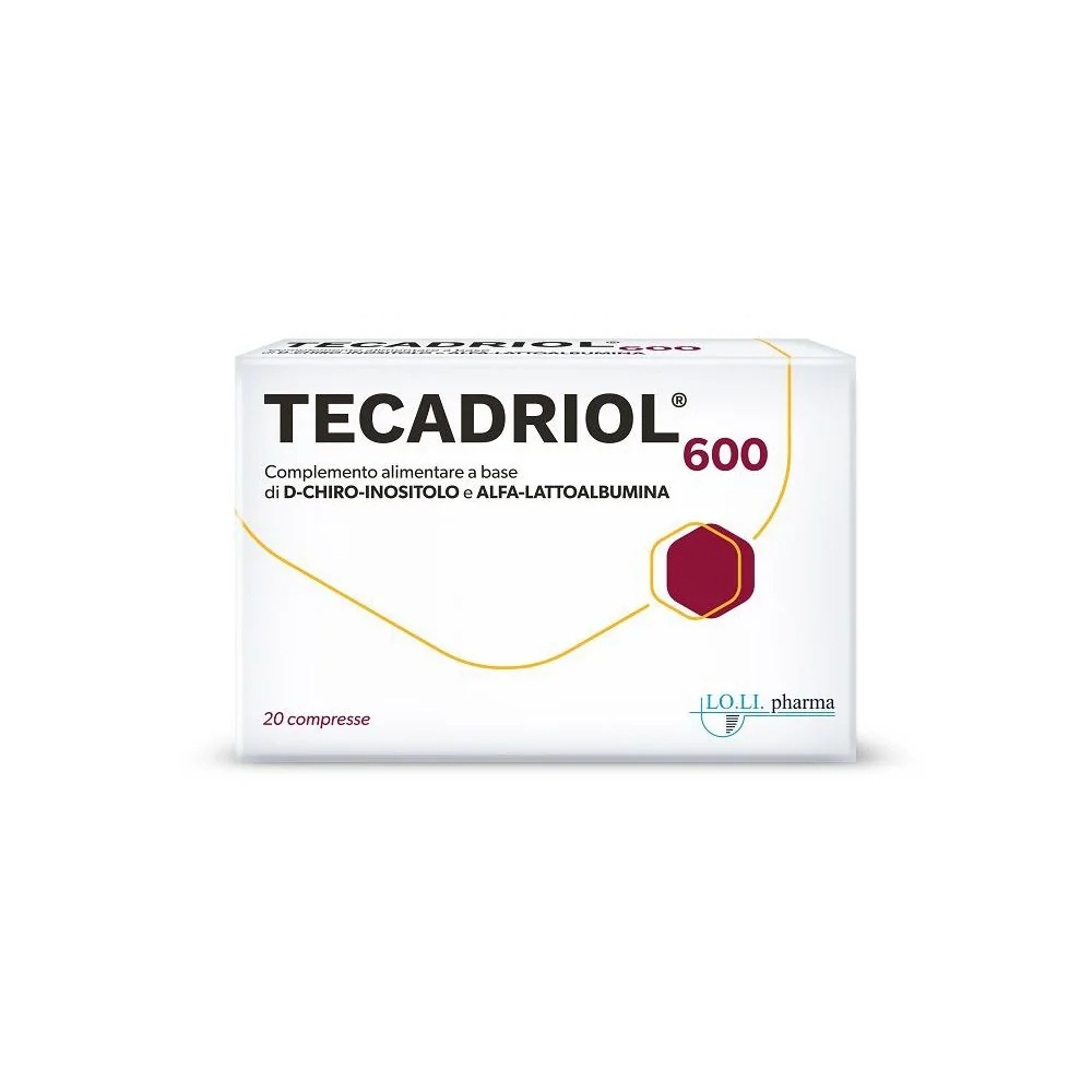 Tecadriol 600 20Cpr