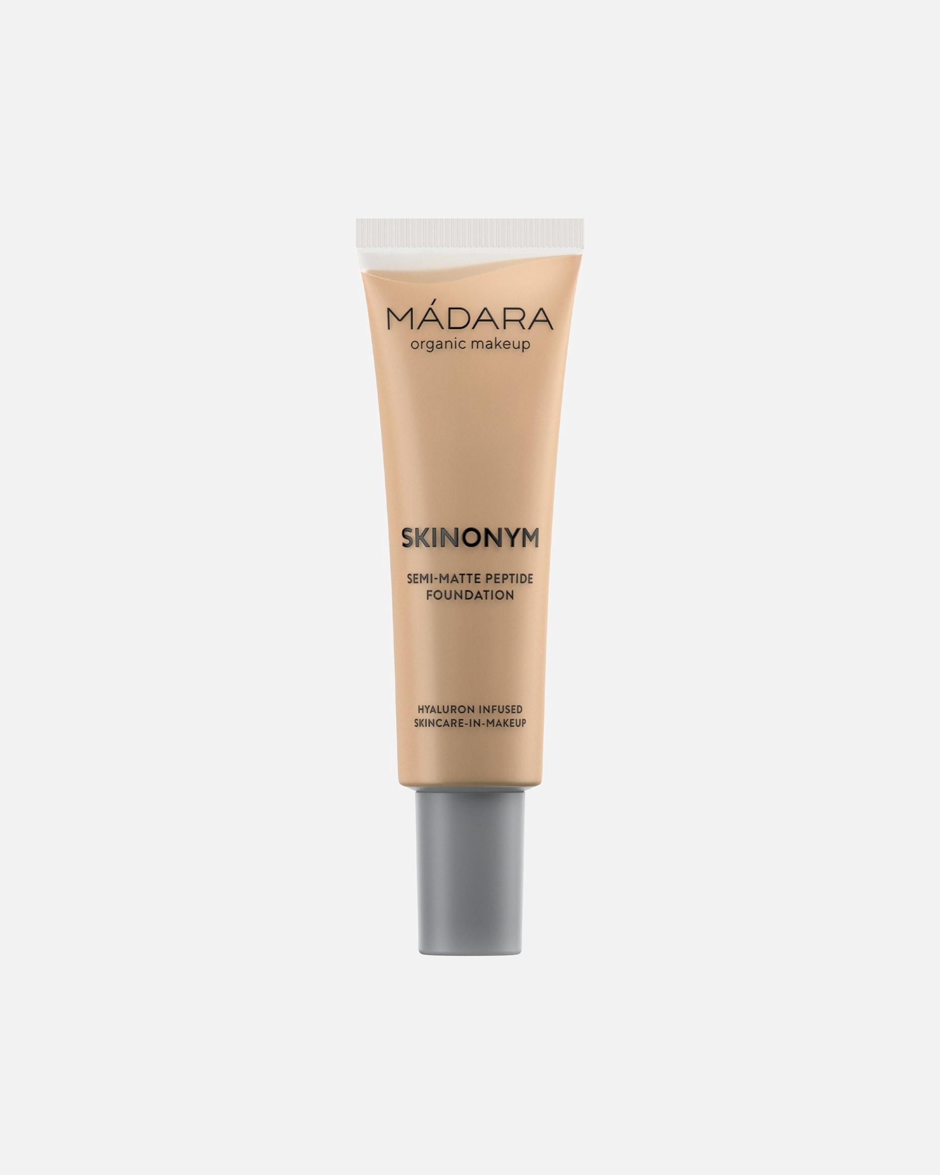 MÁDARA Foundation SKINONYM Semi-Matte Peptide Foundation, Nr. 15 STONE - 30 ml