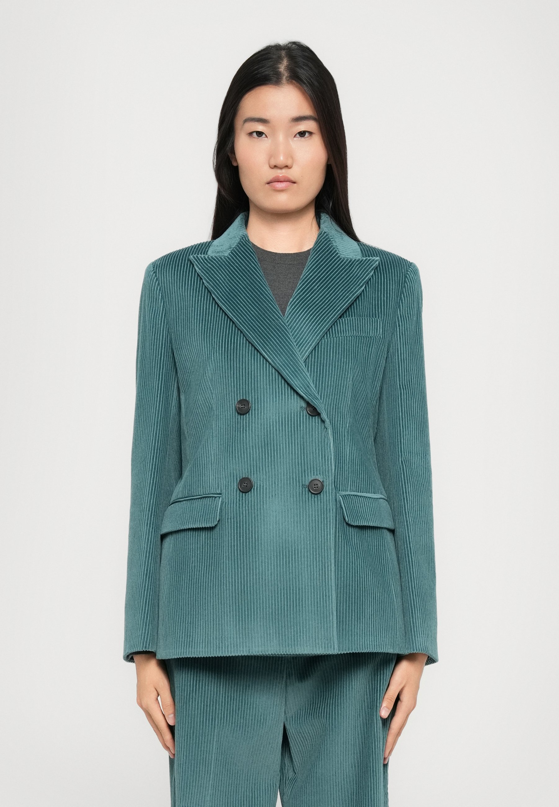 VÍKEND MaxMara KAtanga - Blazer - petrolio