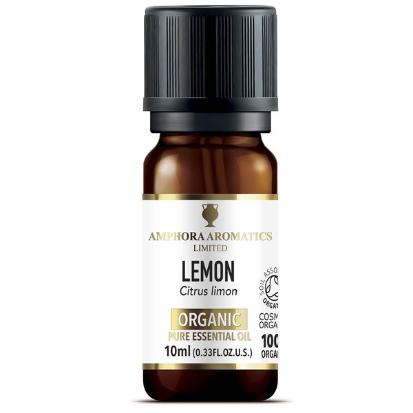 Olio essenziale di limone biologico Amphora Aromatics 10 ml | Salute | Superdrug