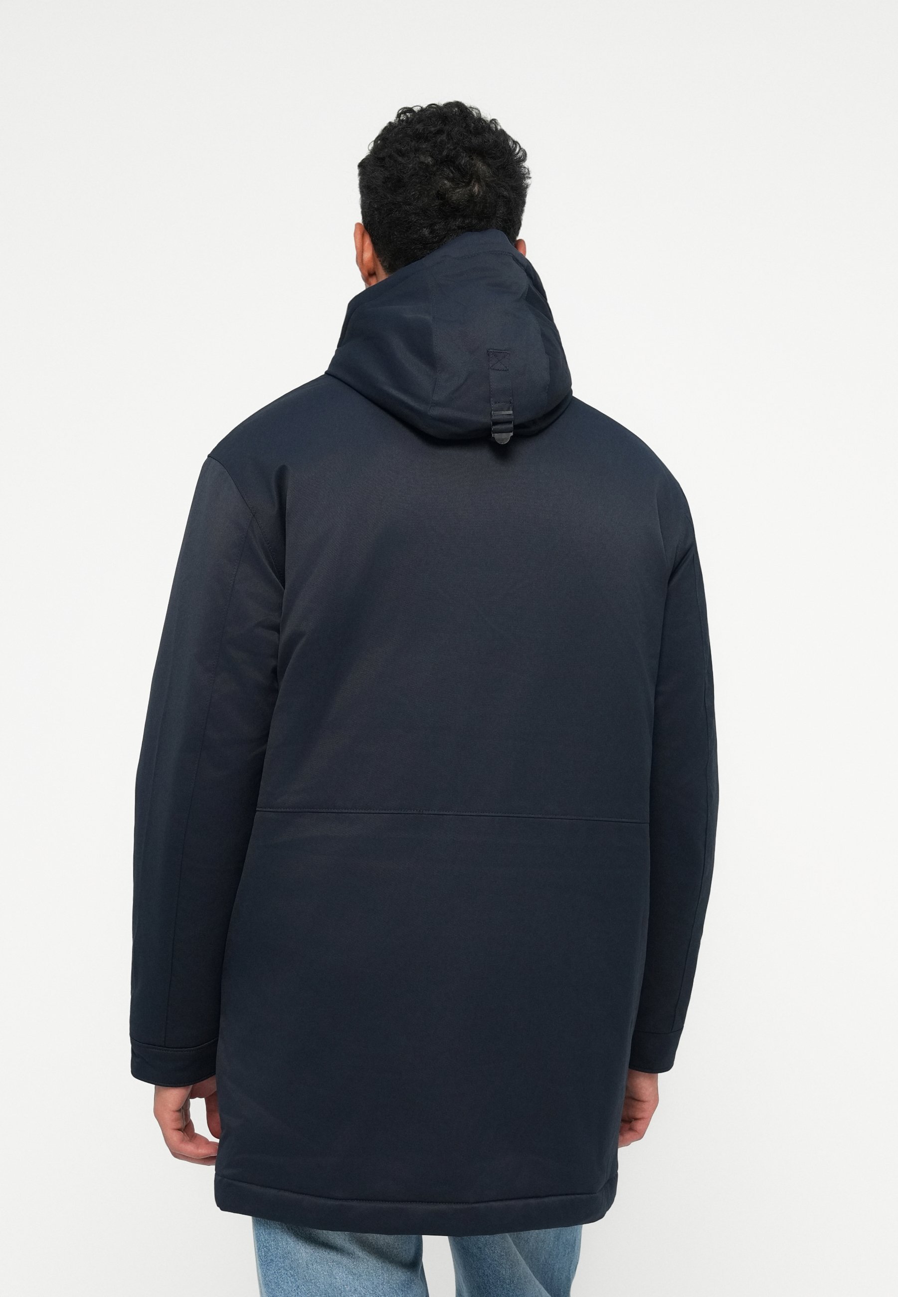 Lyle & Scott PADDED - Parka - ciemnogranatowa