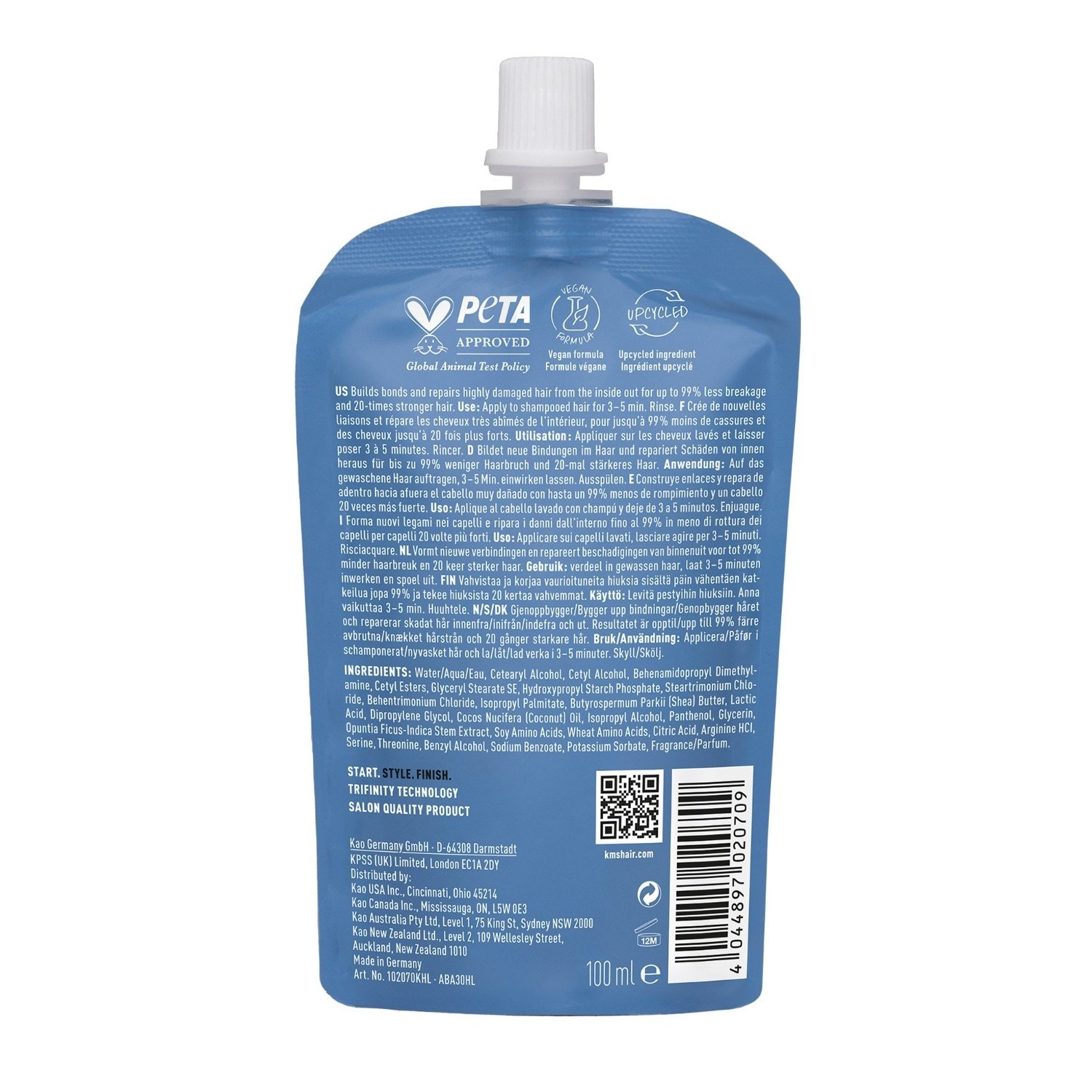 KMS Hair Care hidratantni tretman za obnovu i regeneraciju - 100 ml