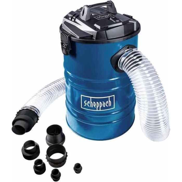Scheppach DC100 workshop vacuum cleaner - 65L stainless steel tank - 1200W
