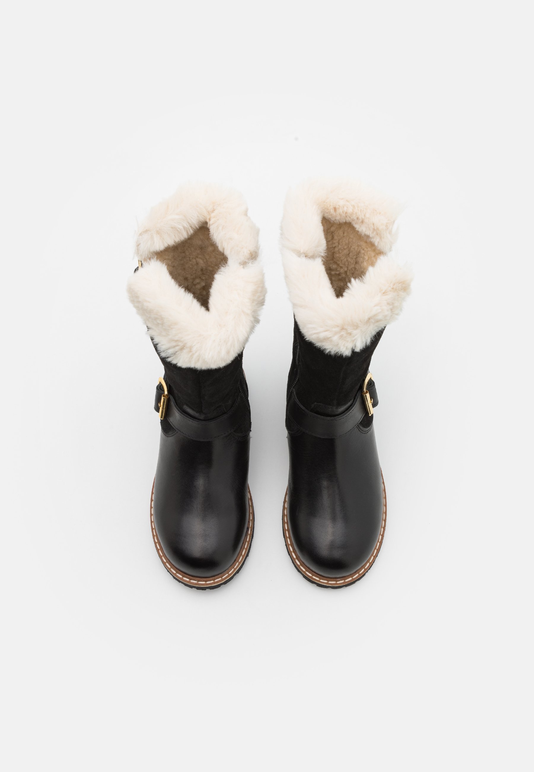 FRIBOO LEATHER - Zimní boty - black
