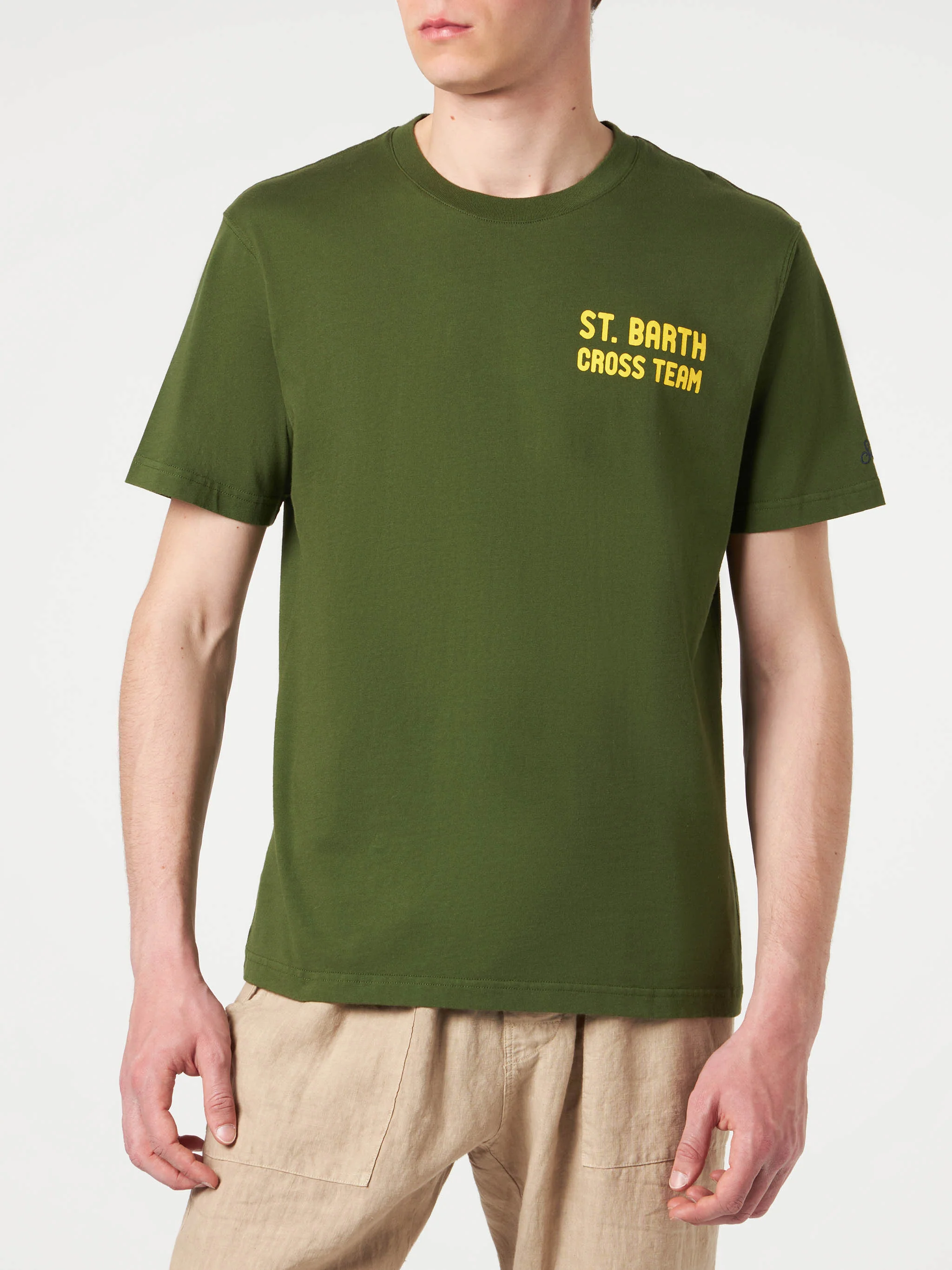 Heren katoenen T-shirt met Snoopy-print | Peanut Special Edition