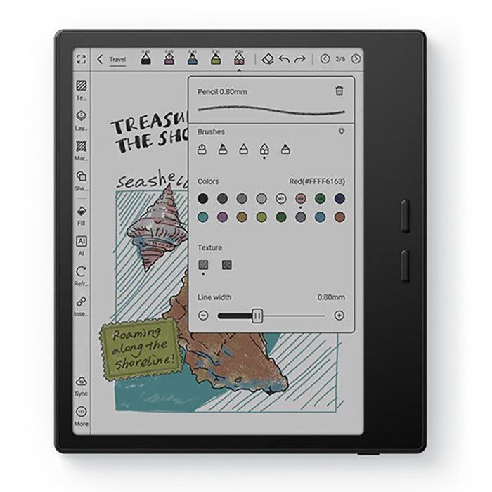 Tablette Ecran Tactile - Boox - Go Color 7' (Gen II) - Noir - 1680 x 1264 pixels - 7 pouces