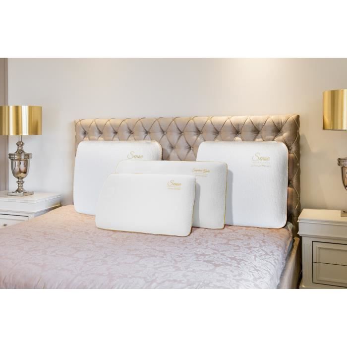 Almohada - Sampur - Oro Supremo - 60x60 cm - Espuma viscoelástica - Termorreguladora