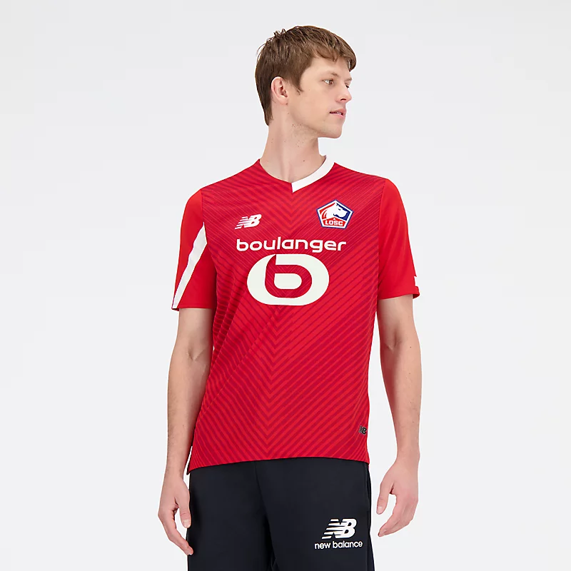 Lille LOSC Home T-shirt met korte mouwen voor heren - HOME